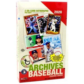 2020 Topps Archives Baseball Hobby Box (Ships Sealed Only)