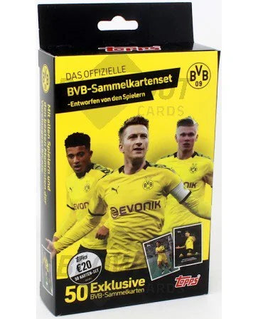 DRAFT - 2020 Topps Borussia Dortmund Soccer Card Set Box | 50 Cards
