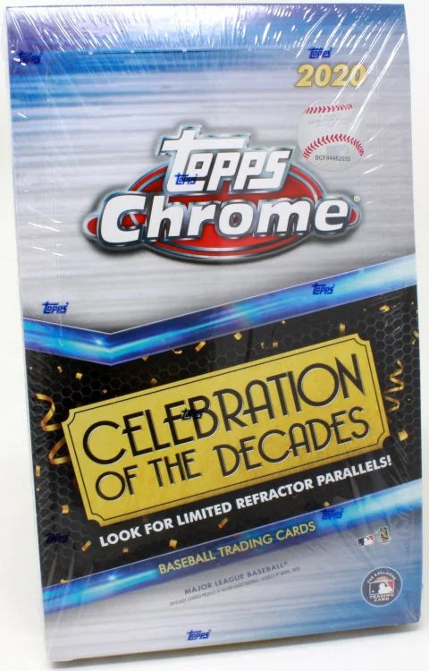2020 Topps Chrome Baseball Celebration Of The Decades Hobby Box