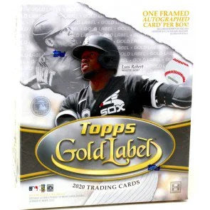 2020 Topps Gold Label Baseball Hobby Box (Ships Sealed Only)