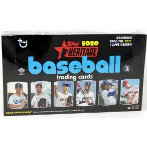 2020 Topps Heritage Baseball Hobby Box (Ships Sealed Only)