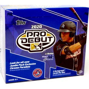 2020 Topps Pro Debut Baseball Jumbo Box (Ships Sealed Only)