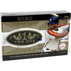 2020 Topps Tier One Baseball Hobby Box (Ships Sealed Only)