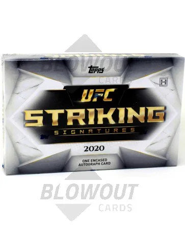 DRAFT - 2020 Topps UFC Striking Signatures Hobby Case | 20 Boxes