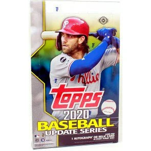 2020 Topps Update Series Baseball Hobby Box (Ships Sealed Only)