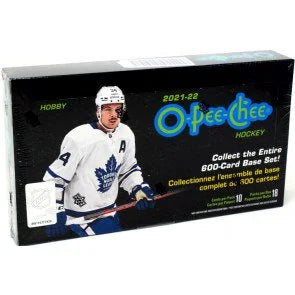 2021 22 O Pee Chee Hockey Hobby Box 18 Packs (Ships Sealed Only)