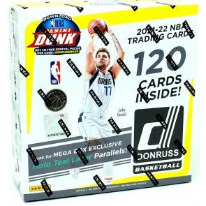 2021 22 Panini Donruss Basketball Mega Box Case 20 Boxes (Ships Sealed Only)
