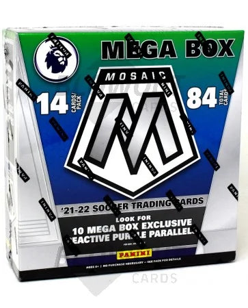 DRAFT - 2021-22 Panini Mosaic Premier League Soccer Mega Box