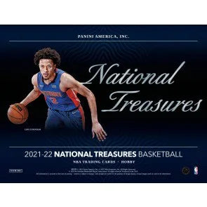2021 22 Panini National Treasures Basketball 4 Box Case (Ships Sealed Only)
