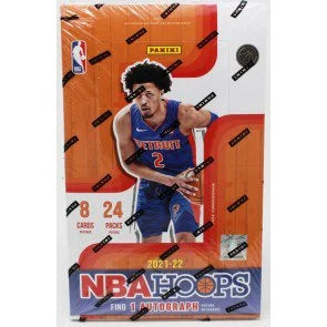 2021 22 Panini NBA Hoops Basketball Hobby Case 20 Boxes (Ships Sealed Only)