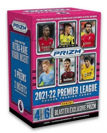 DRAFT - 2021-22 Panini Prizm Premier League Soccer Blaster Box Lot | 20 Boxes