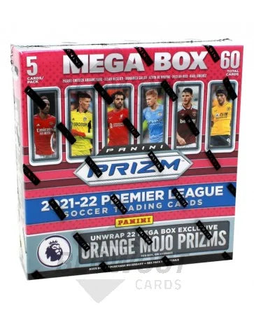 DRAFT - 2021-22 Panini Prizm Premier League Soccer Mega Box Lot | 10 Boxes
