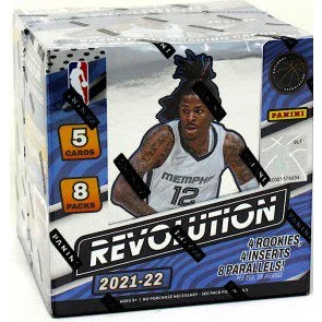 2021 22 Panini Revolution Basketball Hobby 16 Box Case (Ships Sealed Only)