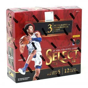 2021 22 Panini Select Basketball Hobby Case 12 Boxes (Ships Sealed Only)