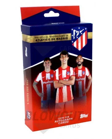 DRAFT - 2021-22 Topps Atletico Madrid Soccer Team Set | 36-Box Case