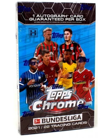 DRAFT - 2021-22 Topps Chrome Bundesliga Soccer Hobby Box