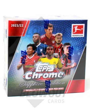 DRAFT - 2021-22 Topps Chrome Bundesliga Soccer | Sapphire Edition Box