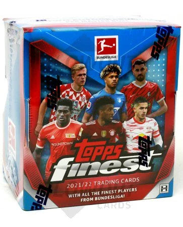 DRAFT - 2021-22 Topps Finest Bundesliga Soccer Hobby Box