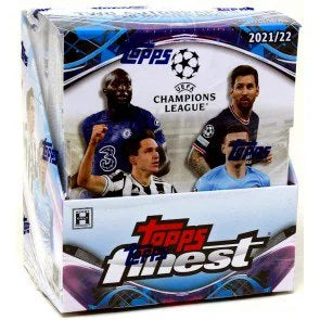 2021/22 Topps Finest UEFA Champions League Soccer Hobby Box