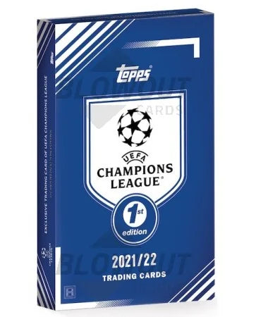 DRAFT - 2021-22 Topps UEFA Champions League Collection Hobby Box | 1st Edition