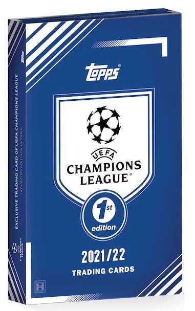 2021-22 Topps UEFA Champions League Collection Soccer 1st Edition Hobby Box