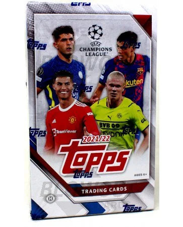 DRAFT - 2021-22 Topps UEFA Champions League Collection Hobby Case | 12 Boxes