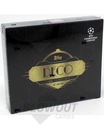 DRAFT - 2021-22 Topps UEFA Champions League Deco Card Box | 8 Packs