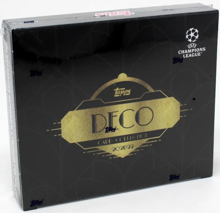 2021-22 Topps UEFA Champions League Deco Card Collection Soccer Box