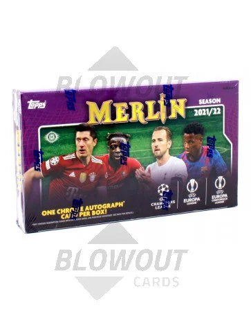 DRAFT - 2021-22 Topps UEFA Champions League Merlin Chrome Hobby Box