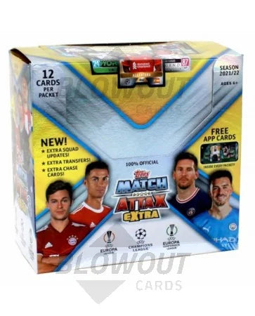 DRAFT - 2021-22 Topps UEFA Match Attax Extra Soccer | 12 Box Case