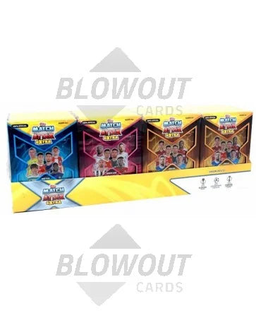 DRAFT - 2021-22 Topps UEFA Match Attax Extra Soccer Mini Tin Box | 12 Tins