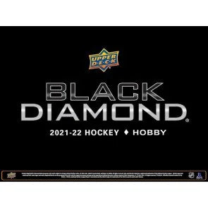 2021 22 Upper Deck Black Diamond Hockey Hobby Box (Ships Sealed Only)