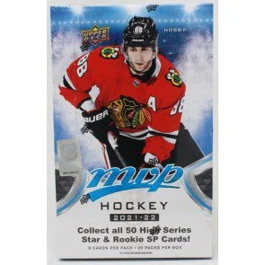 2021/22 Upper Deck MVP Hockey Hobby 20 Box Case