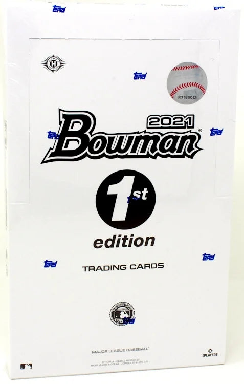 2021 Bowman Baseball 1st Edition 12 Box Lot
