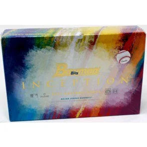 2021 Bowman Inception Baseball Hobby Box (Ships Sealed Only)
