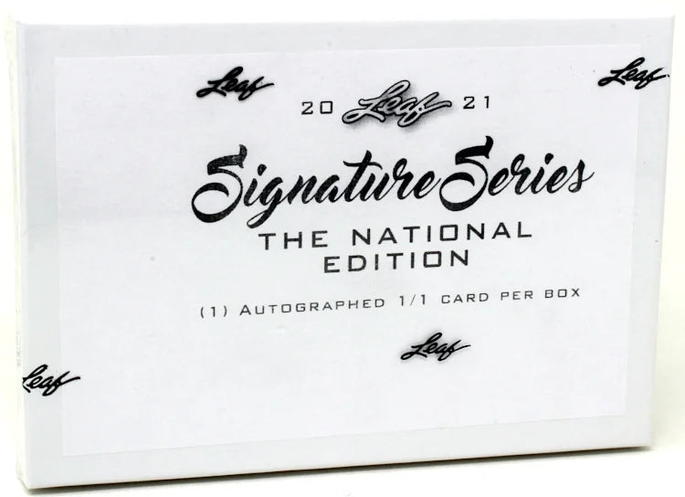 2021 Leaf Signature Series The National Edition Box
