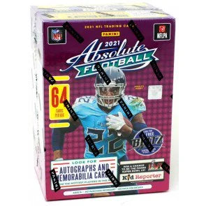 2021 Panini Absolute Football Blaster Box 8 Packs (Ships Sealed Only)