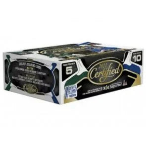 2021 Panini Certified Football FOTL Hobby Box (Ships Sealed Only)