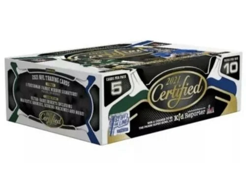 2021 Panini Certified Football 1st Off The Line Hobby Box