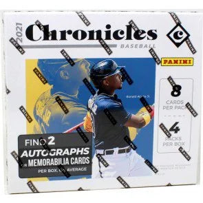 2021 Panini Chronicles Baseball Retail Preferred Box (Ships Sealed Only)