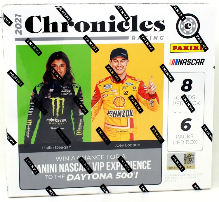 2021 Panini Chronicles Racing Hobby 16 Box Case