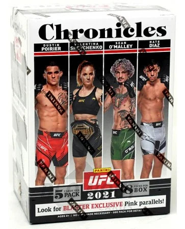 DRAFT - 2021 Panini Chronicles UFC Blaster Box Lot | 20 Boxes, 160 Packs