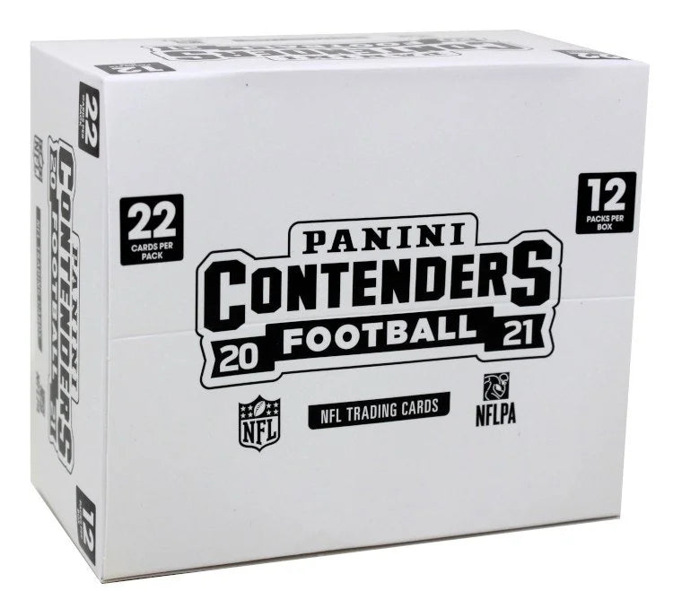 2021 Panini Contenders Football Fat Pack 20 Box Case
