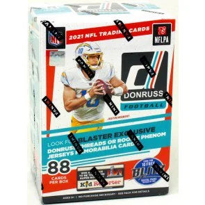 2021 Panini Donruss Football Blaster Box 11 Packs (Ships Sealed Only)