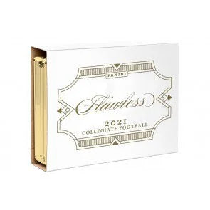 2021 Panini Flawless Collegiate Football Hobby Case 2 Box (Ships Sealed Only)