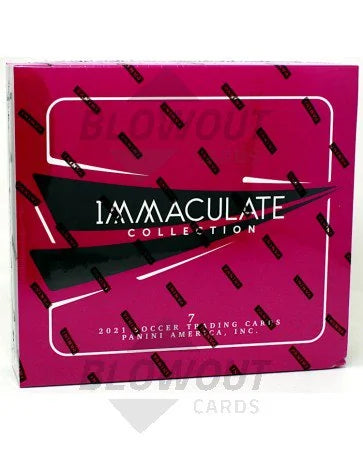 DRAFT - 2021 Panini Immaculate Soccer Hobby 6-Box Case