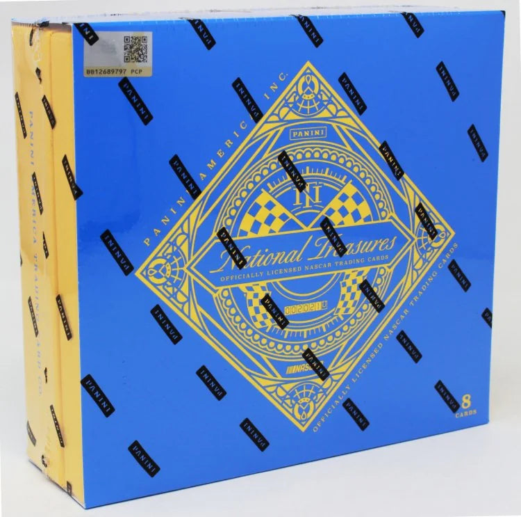 2021 Panini National Treasures Racing Hobby 4 Box Case