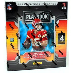 2021 Panini Playbook Football Hobby Box Sealed (Ships Sealed Only)