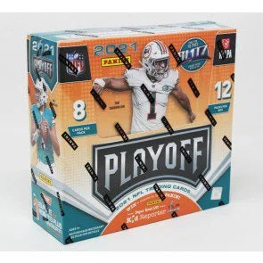 2021 Panini Playoff Football Hobby Box 2 Autos 1 Relic (Ships Sealed Only)