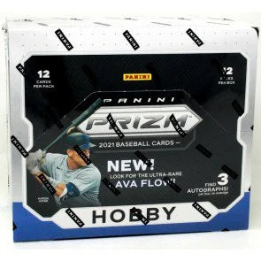 2021 Panini Prizm Baseball Hobby 12 Box Case (Ships Sealed Only)